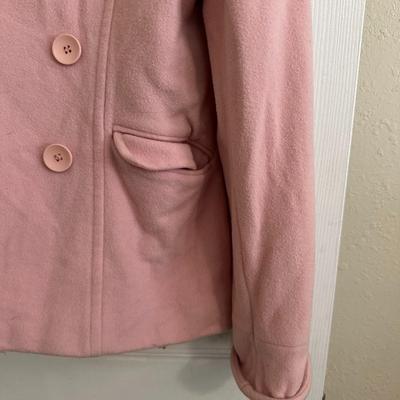 PINK COLORED LADIES COAT