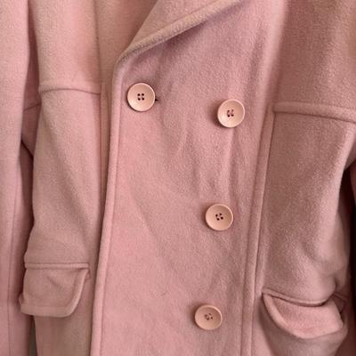 PINK COLORED LADIES COAT