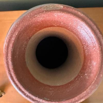 Vintage Terracotta Relief Vase – Multiple Figural & Geometric Designs