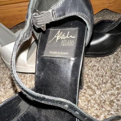 SIZE 6 HEELED BOOTS AND HEELS