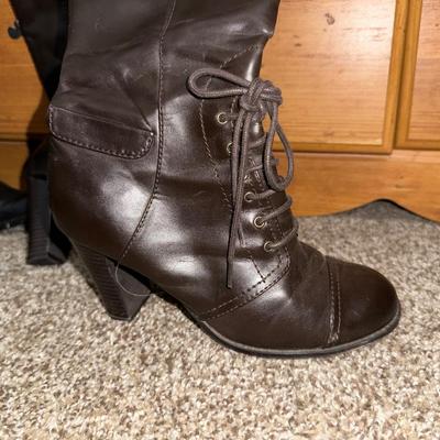 SIZE 6 HEELED BOOTS