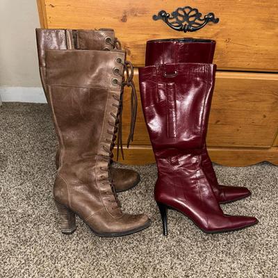 SIZE 6 HEELED BOOTS