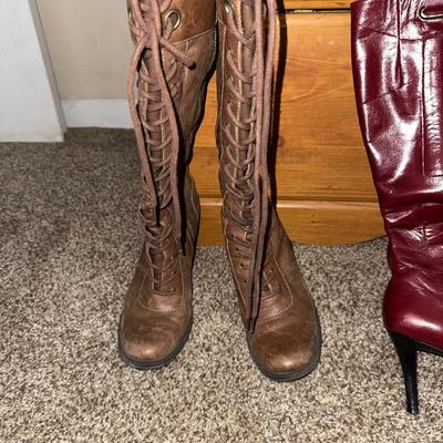 SIZE 6 HEELED BOOTS
