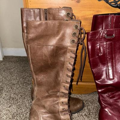SIZE 6 HEELED BOOTS