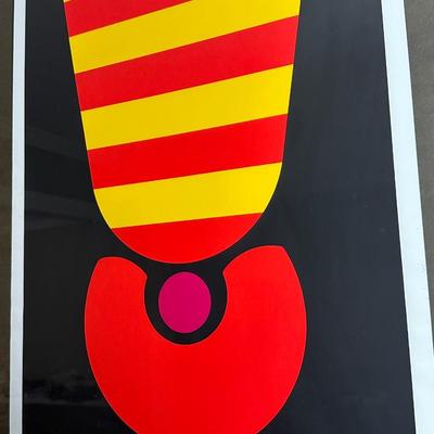 Torben Ebbesen Signed 1973 Abstract, 26/30