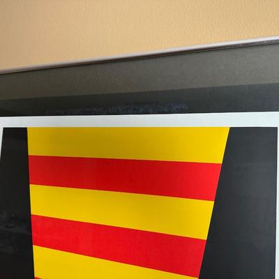 Torben Ebbesen Signed 1973 Abstract, 26/30