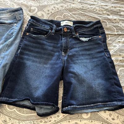 LADIES JEAN SHORTS
