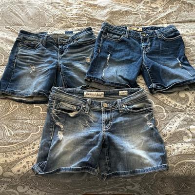 LADIES JEAN SHORTS