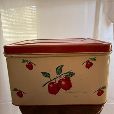 Sale Photo Thumbnail #125: ge Decoware breadbox with Apple design