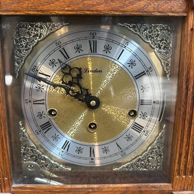 LINDEN 8-DAY TRIPLE CHIME CLOCK