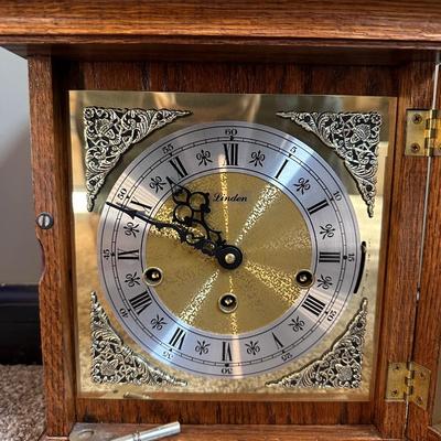 LINDEN 8-DAY TRIPLE CHIME CLOCK