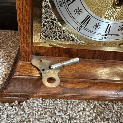 LINDEN 8-DAY TRIPLE CHIME CLOCK