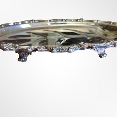 Assorted Silver-plate Serving Trays & Dishes