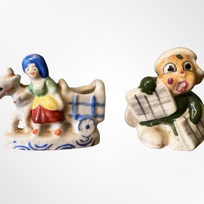 Pair of Vintage “Made in Occupied Japan” Ceramic Figurines