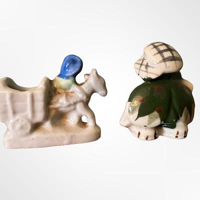 Pair of Vintage “Made in Occupied Japan” Ceramic Figurines
