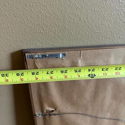 Vintage Christine Rosamond Lithograph "Blue Ice" Framed Portrait of Woman