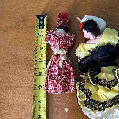 Vintage Handcrafted Folk Dolls