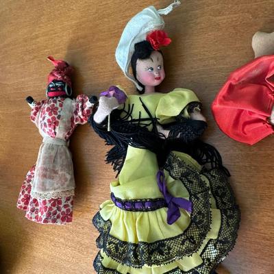 Vintage Handcrafted Folk Dolls
