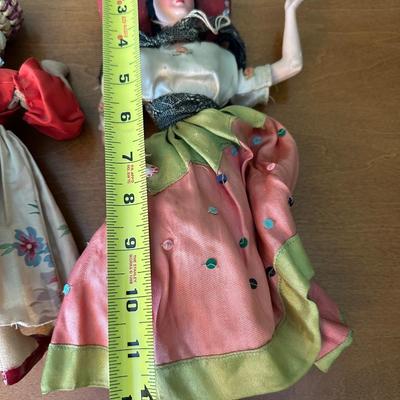 Vintage Handcrafted Folk Dolls
