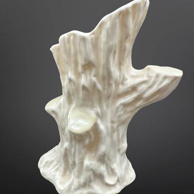 Belleek Ireland Porcelain Tree Trunk Vase