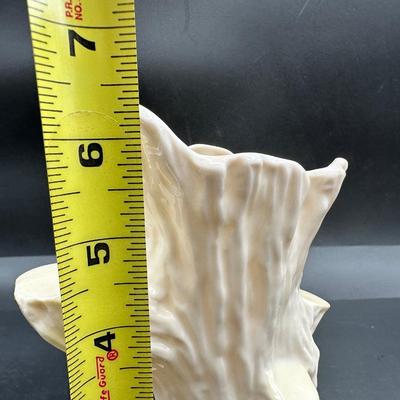 Belleek Ireland Porcelain Tree Trunk Vase