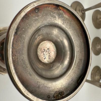 Set of 6 Silverplate Champagne Coupes