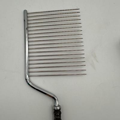 Webster Sterling Silver Handle Cake Breaker Comb