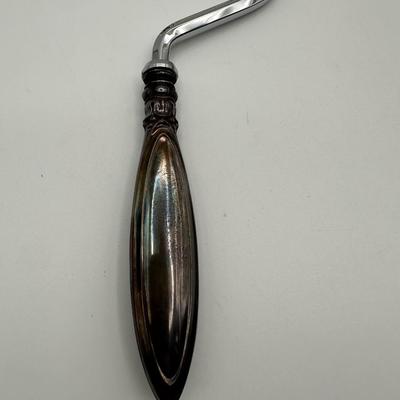 Webster Sterling Silver Handle Cake Breaker Comb