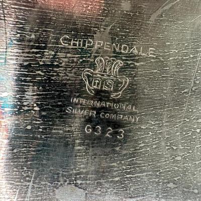 International Silver Co. Silver-plate Silent Butler