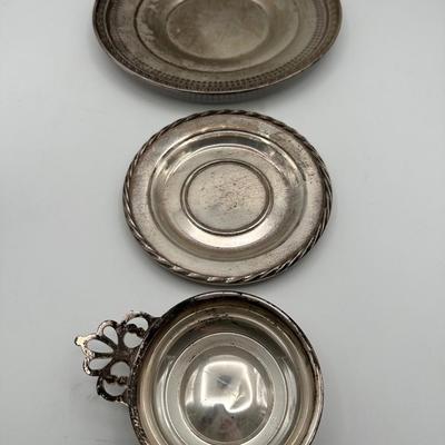 Sterling Silver Small Dishes, Assorted Designs