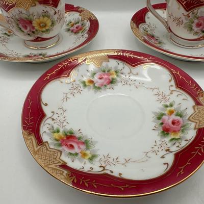 Vintage Bolo China Hand painted Tea Set – Made in Occupied Japan