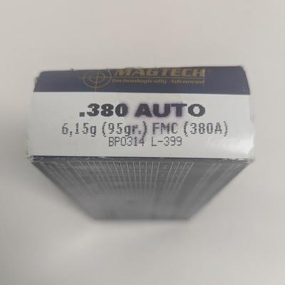.380 Auro Magtech 50 Centerfire Cartridges