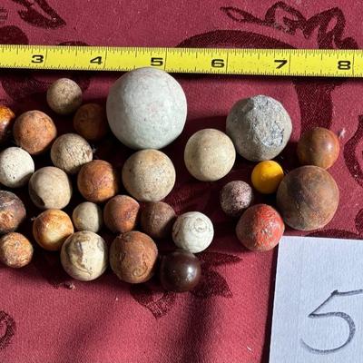 Vintage Clay Marbles and More
