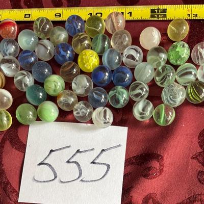 Vintage Pulled Swirl Marble Lot