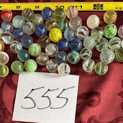 Vintage Pulled Swirl Marble Lot