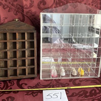 Thimble Displays and Thimbles