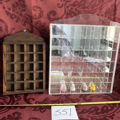 Thimble Displays and Thimbles