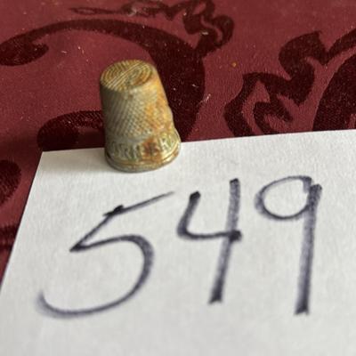 Vintage Elkhorn Thimble