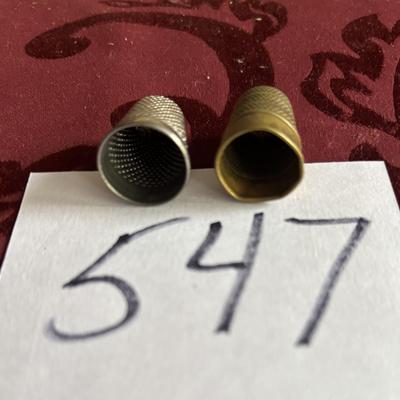 Vintage Germany Thimble Lot