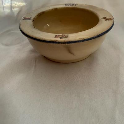 Sale Photo Thumbnail #208: 1920s Baby Bowl