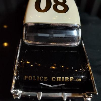 POLICE CHIEF DIE-CAST MODEL CAR