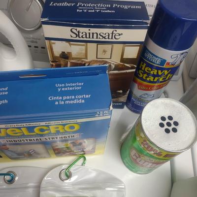 CLEANERS, TOWELS & SET OF SHEETS