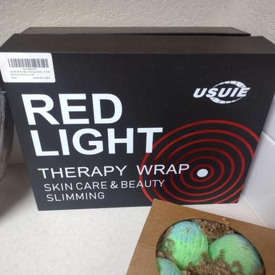 RED LIGHT THERAPY WRAP, NECK PILLOW AND MORE