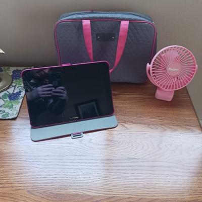 ELLIPSIS ANDROID TABLET WITH CASE PLUS A PERSONAL FAN