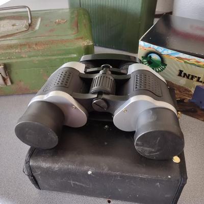 FISHING, BINOCULARS, COOLER AND MORE