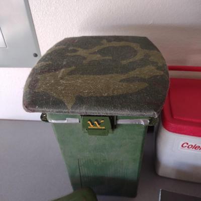 FISHING, BINOCULARS, COOLER AND MORE