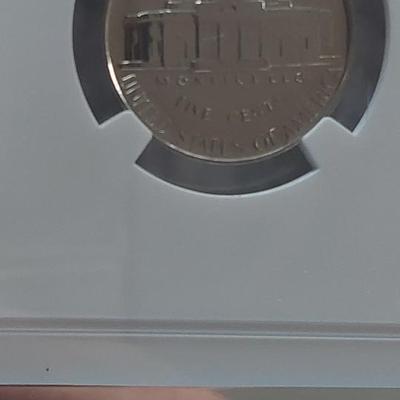 1956 Proof (PF) Jefferson Nickel graded PF 67 by the Numismatic Guaranty Company (NGC)