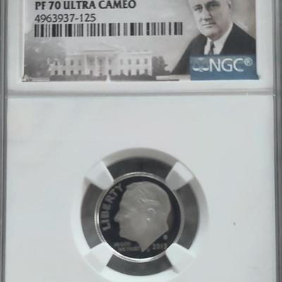 2019 S silver first release silver dime