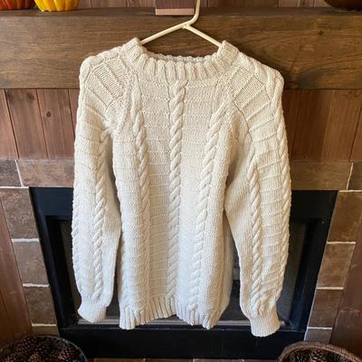 Sale Photo Thumbnail #277: Handmade wool sweater - Mens S/M