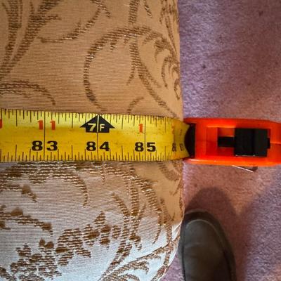 MCM Curved Sofa 7’